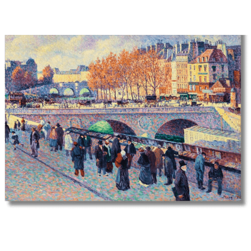 LA SEINE AU PONT SAINT MICHEL par Maximilien Luce