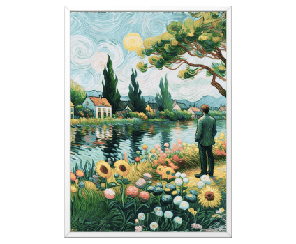 Puzzle d'art en bois - Pensées vagabondes par Chris Night
